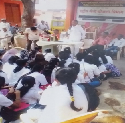 CAMP UNDER N.S.S.DEPT.